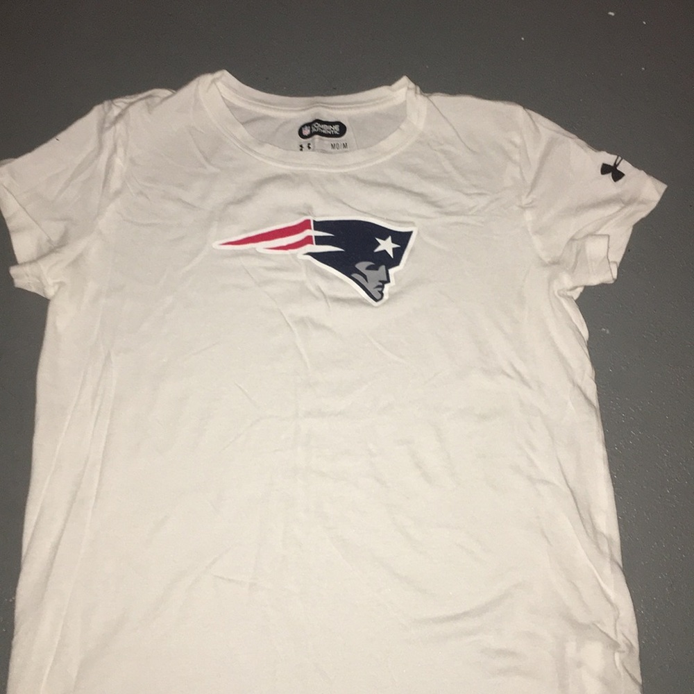 white patriots t shirt